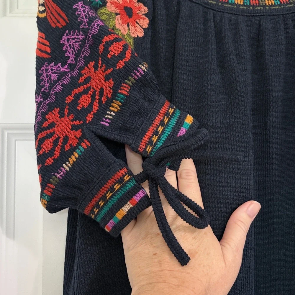 THML size S embroidered dress - Picture 6 of 9